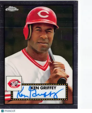 2021 Topps Chrome Platinum Anniversary Ken Griffey Sr. Autograph #PA-KGS Cincinnati Reds