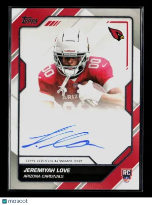 2026 Topps Flagship Football Jeremiyah Love #FFS-JL RC Auto