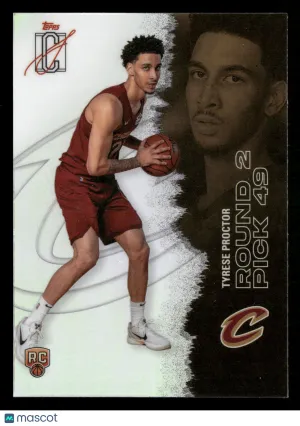 2026 Topps Signature Class Tyrese Proctor #143 Refractor RC