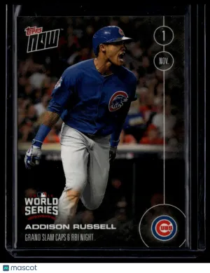 2016 Topps Now Addison Russell #651