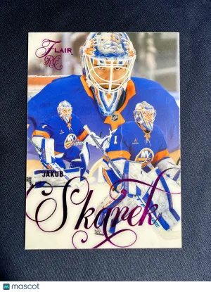 2025-26 Upper Deck Flair Jakub Skarek #166 Backcheck /199 RC