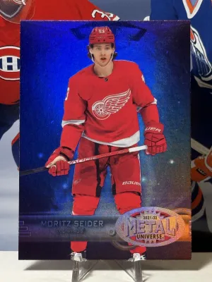 Moritz Seider 2021-22 ROOKIE Metal Universe PURPLE /199