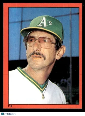 1982 Baseball BILLY MARTIN #115