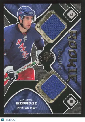 2007-08 SPx Daniel Girardi #197 SN,MEM,RC