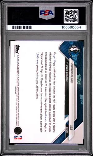 2025 Topps Now Cooper Flagg #193 back