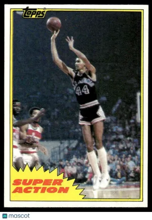 1981 Basketball GEORGE GERVIN #106