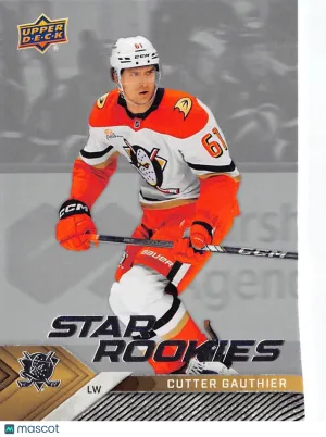 2024-25 Upper Deck Star Rookies Box Set Cutter Gauthier #1 Anaheim Ducks