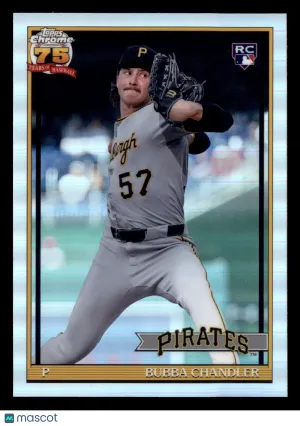 2026 Topps Chrome Bubba Chandler #91CB-18 1991 Topps Baseball 35th Anniversary