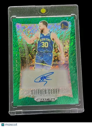 2024 Panini Prizm Deca Stephen Curry #DS-CUR Green Shimmer 02/15