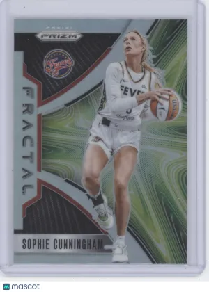 2026 Panini Prizm Sophie Cunningham #5 Fractal Silver