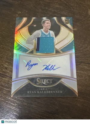 2025-26 Panini Select Ryan Kalkbrenner #RJA-KAL Silver /99 RPA RC