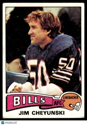 1975 Football Jim Cheyunski #414