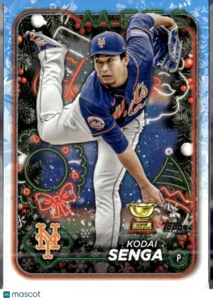 2024 Topps Holiday Kodai Senga #H190 Metallic