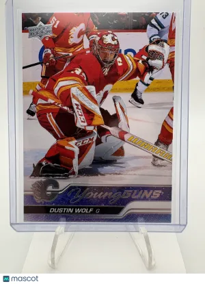 2023 Upper Deck Series 1 Dustin Wolf #210 Rookie