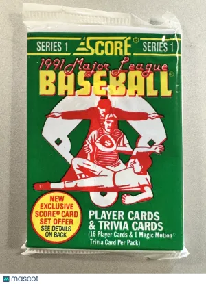 1991 Score Series 1 Trivia Cards