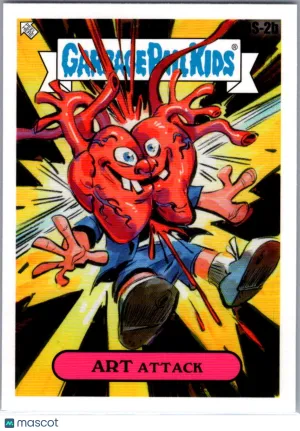 Art Attack 2025 Topps Garbage Pail Kids x Green Day B Sides Checklist #BS-2b