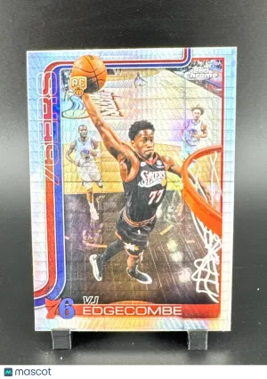 2025-26 Topps Chrome Vj Edgecombe #253 Prism Refractor Parallel/Variety Rookie Base Set
