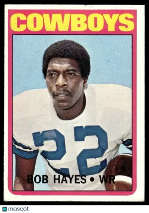 1972 Football Card Bob Hayes #105