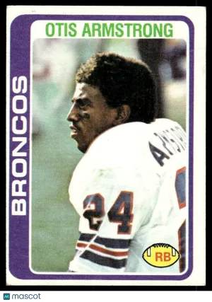1978 Football Otis Armstrong #465
