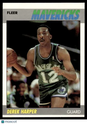 1987 Basketball Derek Harper #48