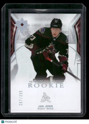 2021-22 Upper Deck Ultimate Collection Jan Jenik #113 RC,SN