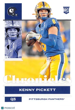 2022 Panini Chronicles Draft Picks Kenny Pickett Rookie RC #8 Pittsburgh Panthers