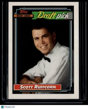 1992 Topps Scott Ruffcorn #36 Rookie