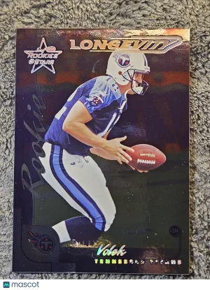 2000 Leaf Rookies & Stars Longevity #251 Billy Volek Holofoil Rookie RC /30