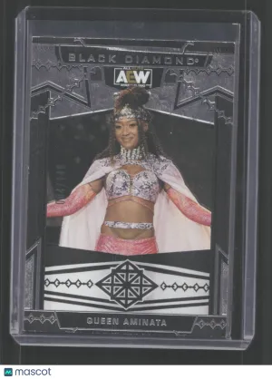 2024 Upper Deck Black Diamond AEW Queen Aminata #24 SN,RC