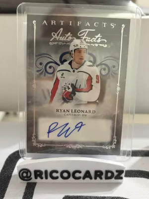 2026 UPPER DECK ARTIFACTS #AF-RL RYAN LEONARD AUTO FACTS AUTO