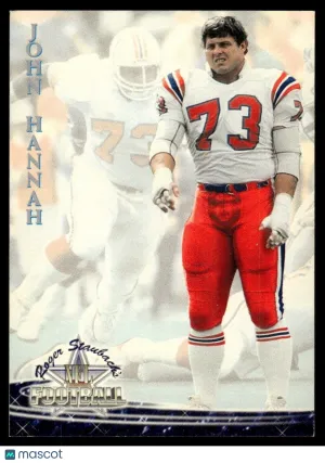 1994 Football Card John Hannah #35