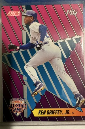 1992 Score Griffey Jr Proctor/gamble