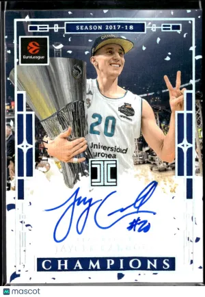 Jaycee Carroll 2026 Panini Impeccable EuroLeague Auto Real Madrid