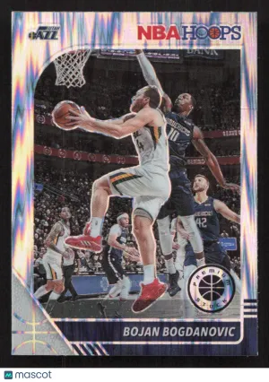 2019-20 Hoops Premium Stock Bojan Bogdanovic #79 Prizms Flash