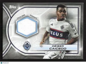 2023 Topps MLS Déiber Caicedo #R-CA MLS Relics MEM