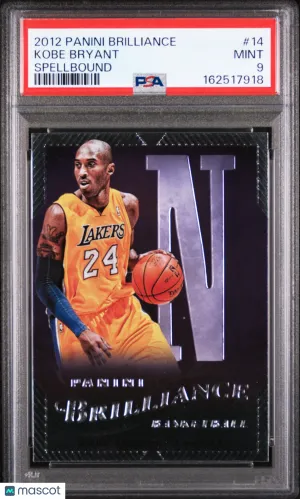 2012 Panini Brilliance Spellbound Kobe Bryant #14 front