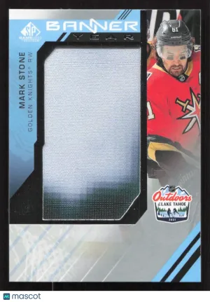 2021-22 SP Game Used Mark Stone #BYLT-MS 2021 NHL Lake Tahoe Games Banner Year Relics MEM