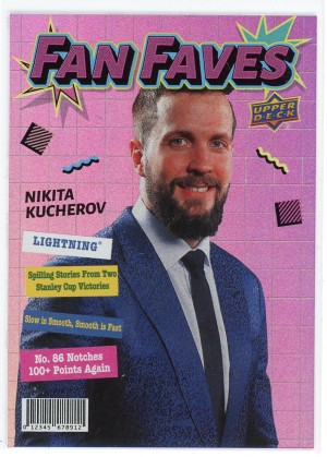 2026-27 Upper Deck Nikita Kucherov Fan Faves #FF-10