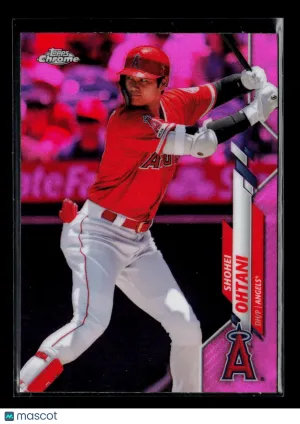 2020 Topps Chrome Shohei Ohtani #21 Pink Refractor
