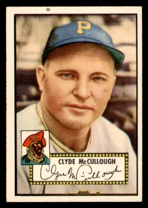 1952 Topps Clyde McCullough #218
