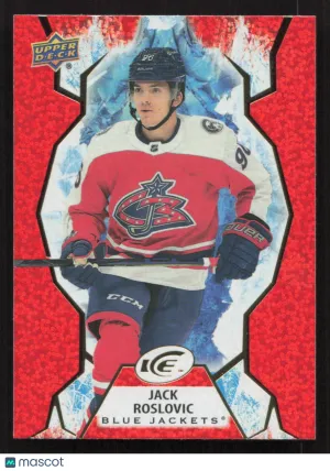 2021-22 Upper Deck Ice Jack Roslovic #72 Orange