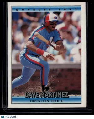 1992 Donruss David Martinez #732