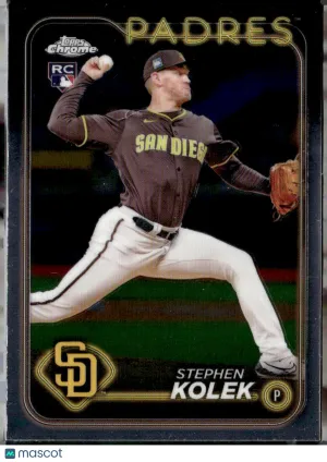 2024 Topps Chrome Update Series Stephen Kolek #USC66 RC