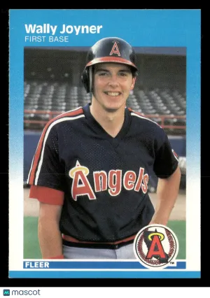 1987 Fleer Wally Joyner #86