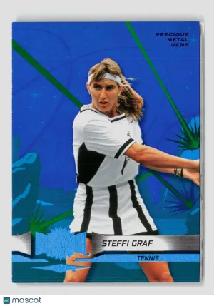 2026 Upper Deck SkyBox Metal Universe Champions SE Steffi Graf #91 Blue PMG 27/50