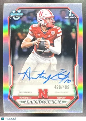 Anthony Colandrea Flagship Chrome Prospect Autograph Refractor #BCPA-ACO