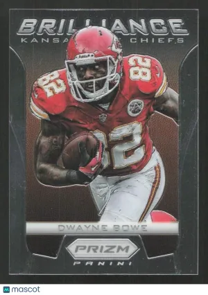 2012 Panini Prizm Dwayne Bowe #21 Brilliance