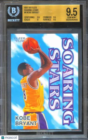 Kobe Bryant 1997 BGS 10 Los Angeles Lakers