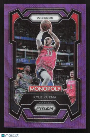 2023-24 Panini Prizm Monopoly Kyle Kuzma #89 Purple