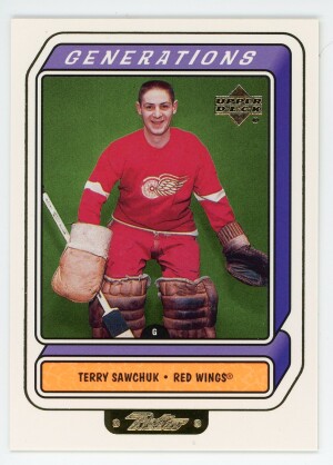 1999-00 Upper Deck Retro Terry Sawchuk Generations #G10A